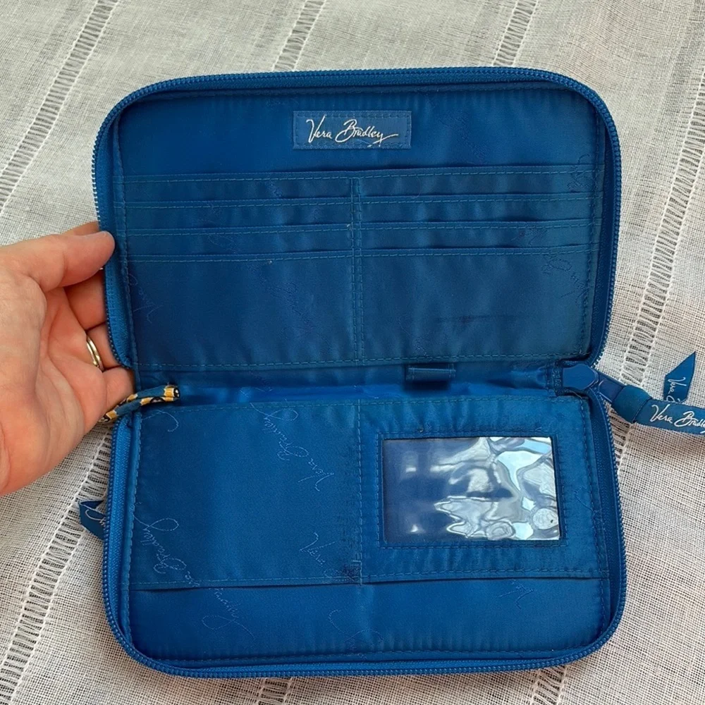Vera Bradley Colorful Quilted Wristlet